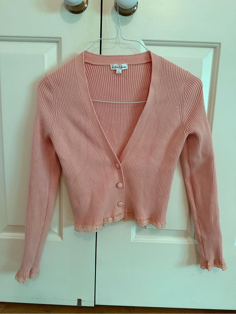 FOR LOVE AND LEMONS CARDIGAN SIZE S